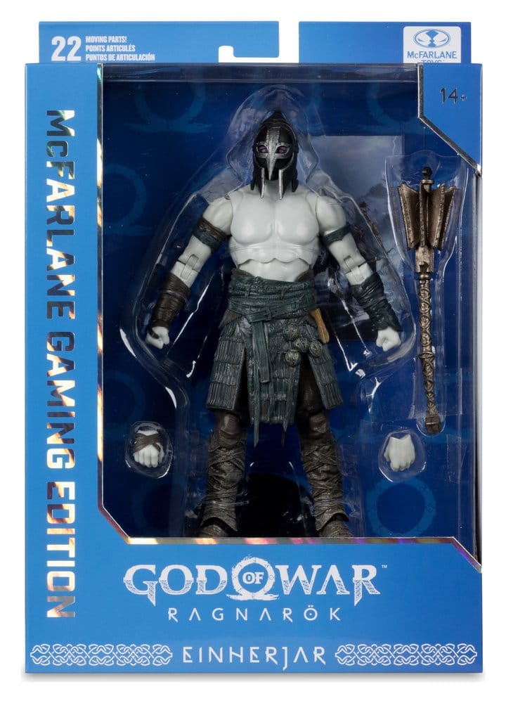 🧪 LAB | SU ORDINAZIONE God of War Ragnarok Action Figure Einherjar 19 cm