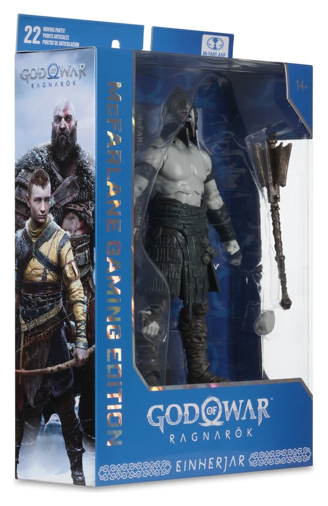 🧪 LAB | SU ORDINAZIONE God of War Ragnarok Action Figure Einherjar 19 cm