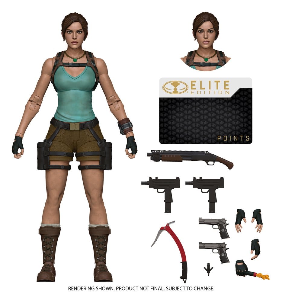 🧪 LAB | PREORDINE+ 03/2027 Tomb Raider: Legacy of Atlantis McFarlane Elite Edition Deluxe Action Figure Lara Croft (Tomb Raider: Legacy of Atlantis) #25 18 cm