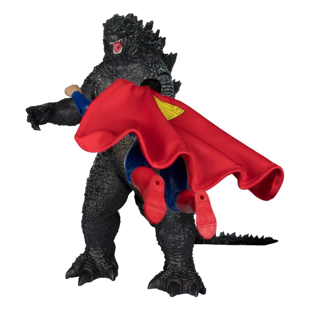 🧪 LAB | SU ORDINAZIONE DC Justice League Monsterverse DC Multiverse Action Figures 2-Pack Superman Vs. Godzilla 30 cm