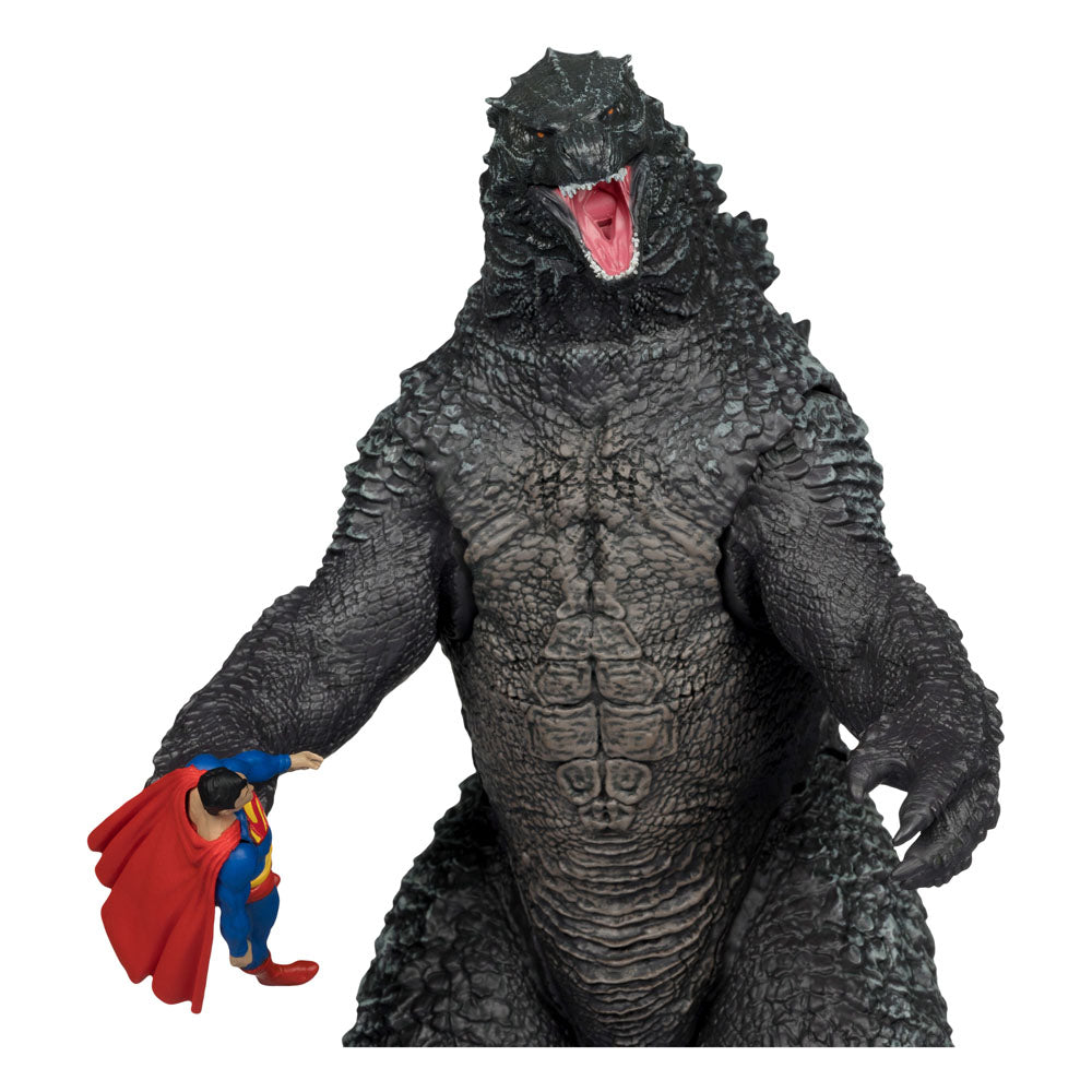 🧪 LAB | SU ORDINAZIONE DC Justice League Monsterverse DC Multiverse Action Figures 2-Pack Superman Vs. Godzilla 30 cm