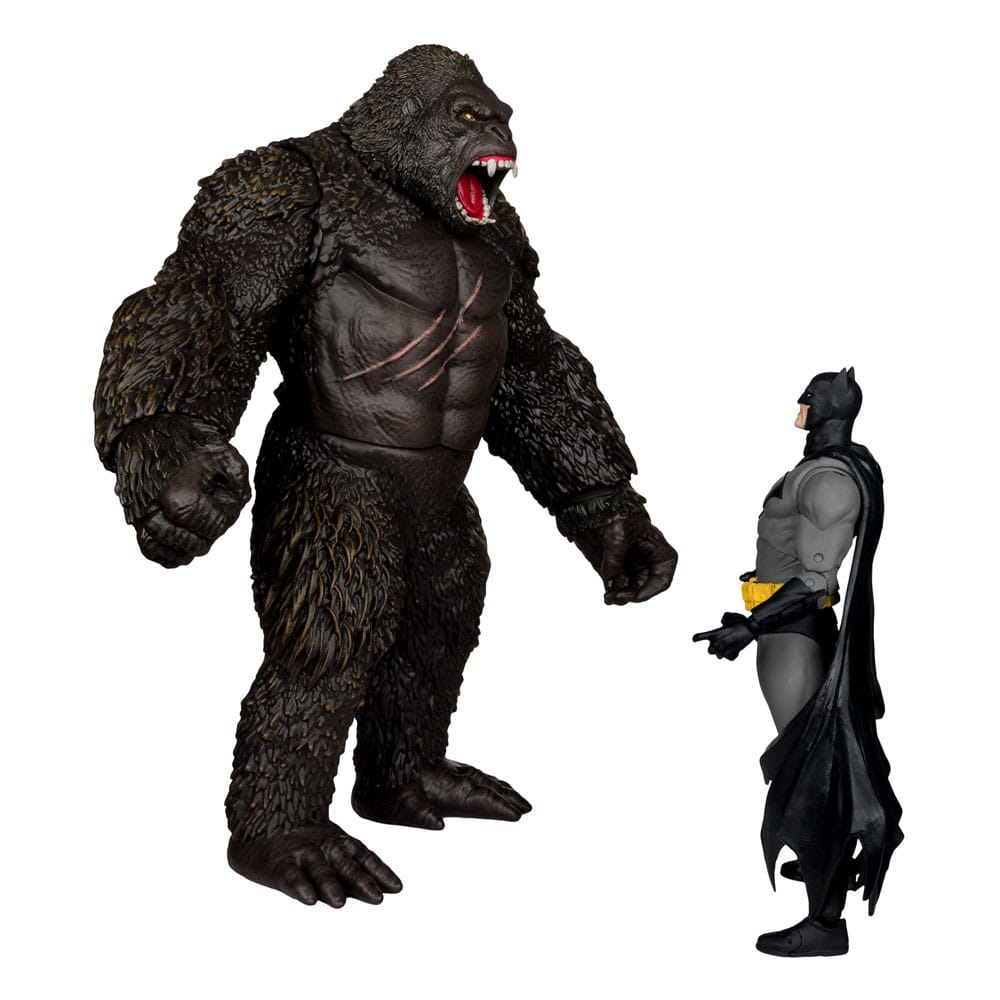 🧪 LAB | SU ORDINAZIONE DC Justice League Monsterverse DC Multiverse Action Figures 2-Pack Batman & Kong 29 cm