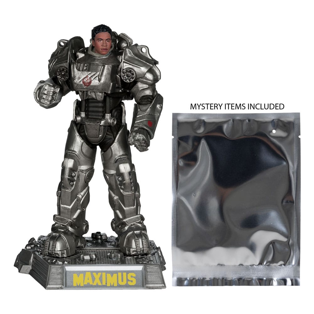 🧪 LAB | SU ORDINAZIONE Fallout Movie Maniacs Action Figure Maximus (Season 2) 17 cm