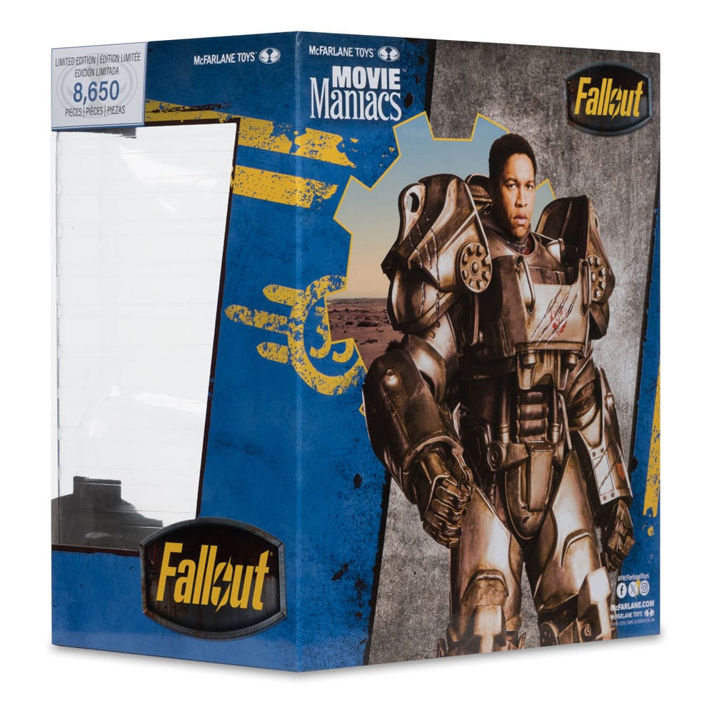 🧪 LAB | SU ORDINAZIONE Fallout Movie Maniacs Action Figure Maximus (Season 2) 17 cm