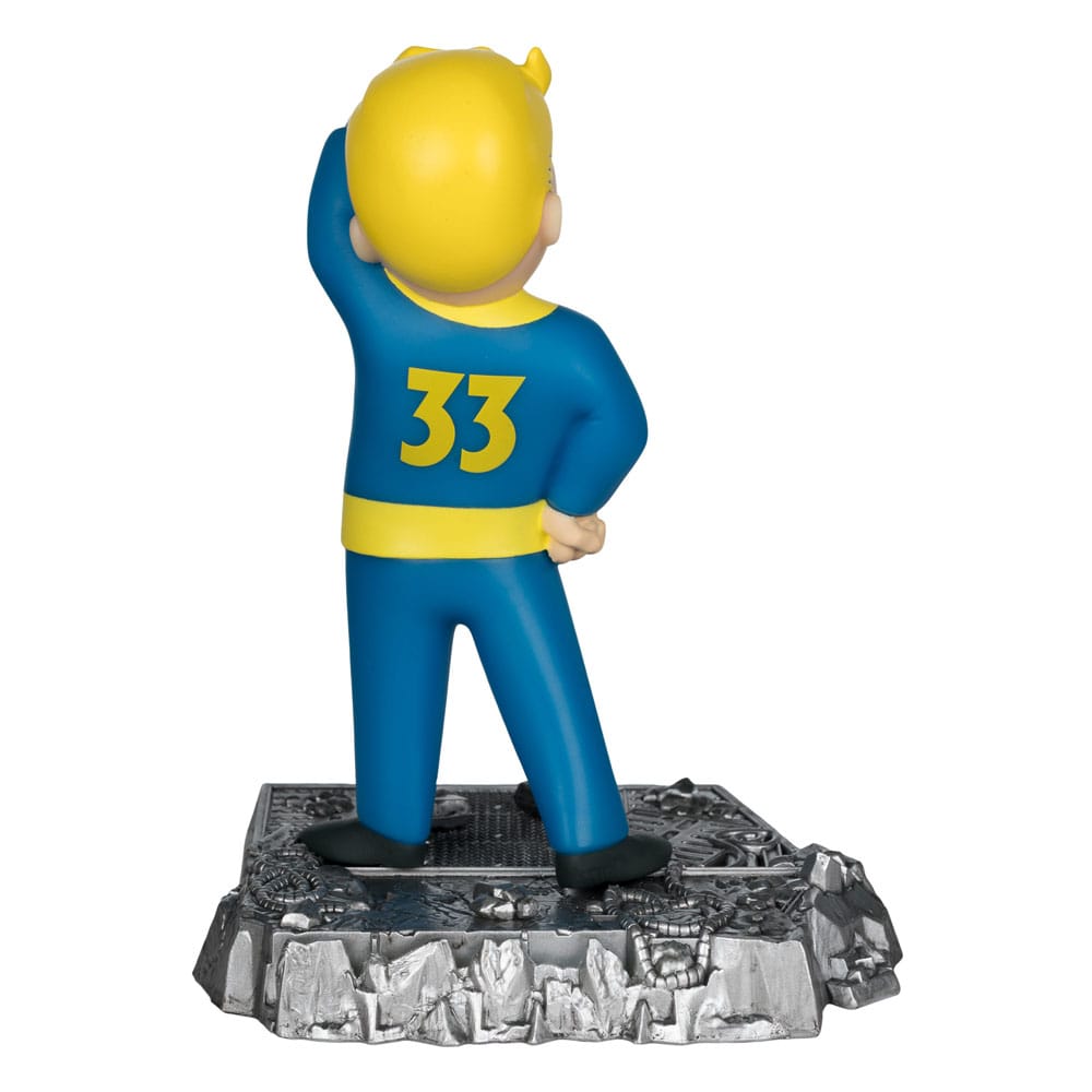 🧪 LAB | SU ORDINAZIONE Fallout Movie Maniacs Action Figure Vault Boy Version 3 14 cm