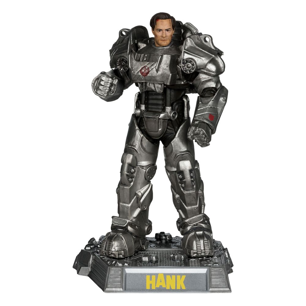 🧪 LAB | SU ORDINAZIONE Fallout Movie Maniacs Action Figure Hank Maclean (Season 2) (Red Platinum Edition) 17 cm