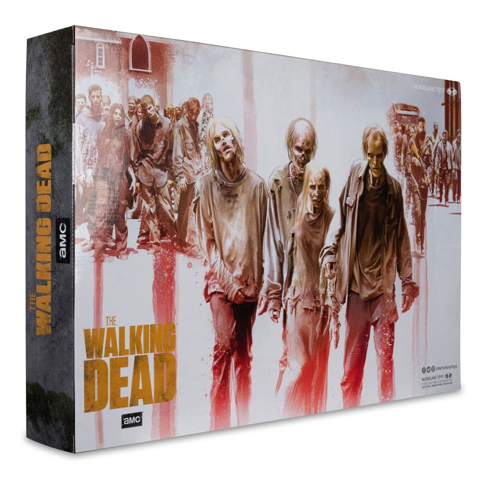🧪 LAB | SU ORDINAZIONE The Walking Dead Action Figures 4-Pack Walkers 13 cm