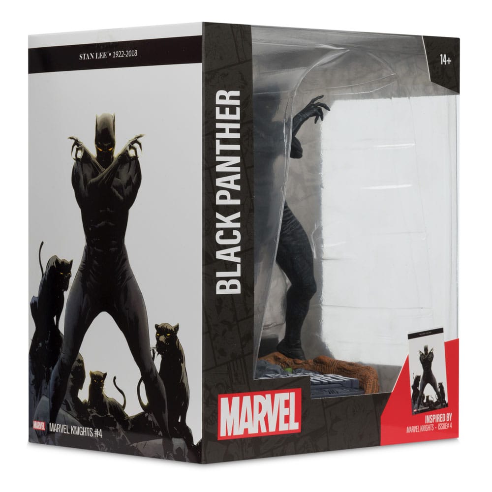 🧪 LAB | SU ORDINAZIONE Marvel Collection PVC Statue 1/10 Black Panther (Marvel Knights #4)17 cm