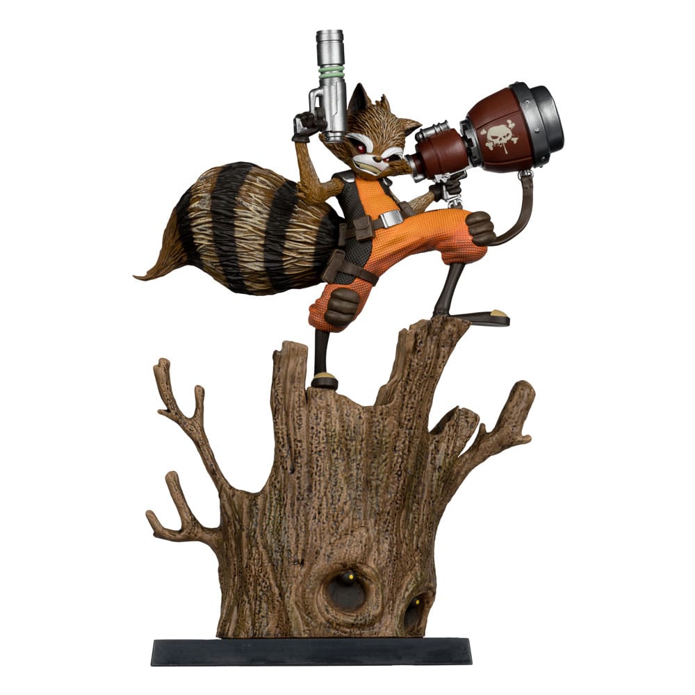 MADE TO ORDER Marvel Collection PVC Statue 1/6 Rocket Racoon (Rocket Racoon: A Chasing Tale #1) 18 cm