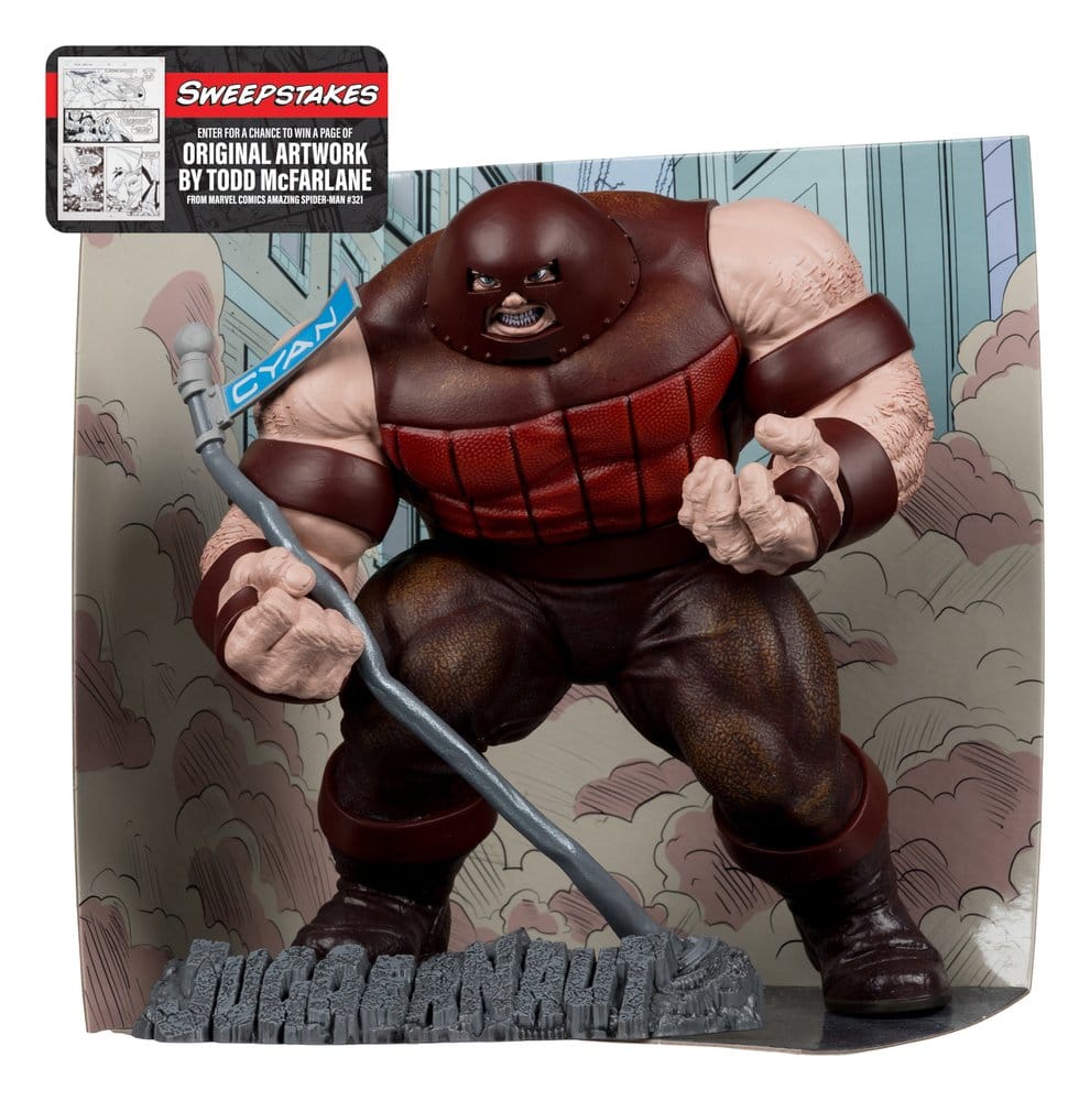 🧪 LAB | SU ORDINAZIONE Marvel Collection PVC Statue 1/10 The Juggernaut (Spider-Man #16) Gold Label 17 cm