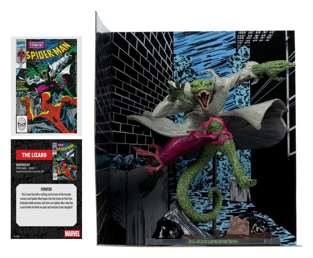 🧪 LAB | SU ORDINAZIONE Marvel Collection PVC Statue 1/10 The Lizard (Spider-Man #2) 15 cm