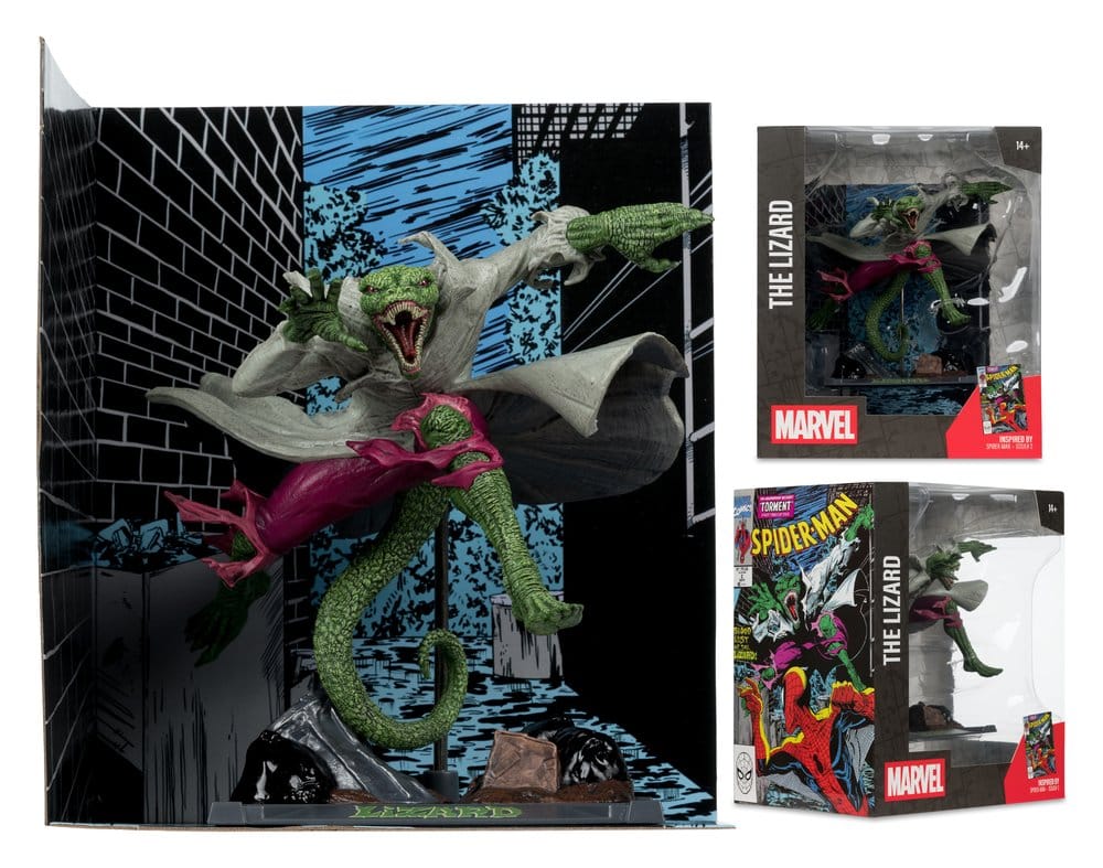 🧪 LAB | SU ORDINAZIONE Marvel Collection PVC Statue 1/10 The Lizard (Spider-Man #2) 15 cm