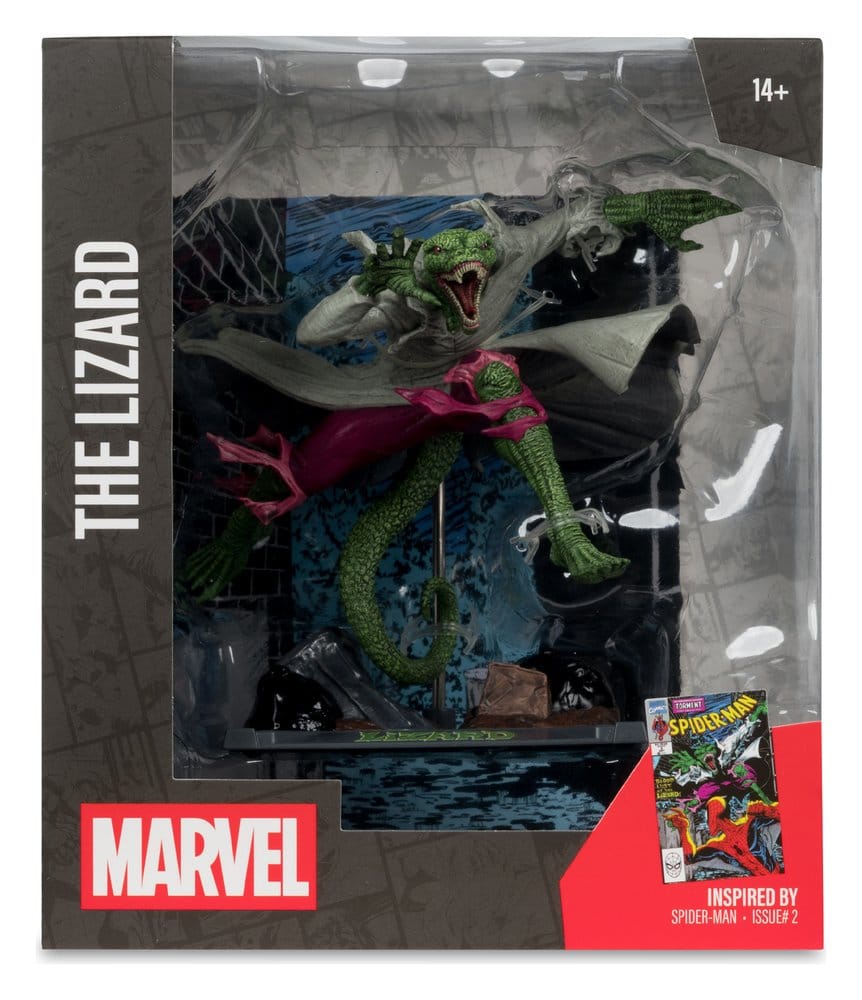 🧪 LAB | SU ORDINAZIONE Marvel Collection PVC Statue 1/10 The Lizard (Spider-Man #2) 15 cm