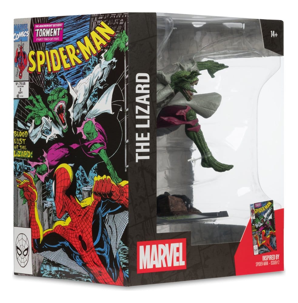 🧪 LAB | SU ORDINAZIONE Marvel Collection PVC Statue 1/10 The Lizard (Spider-Man #2) 15 cm