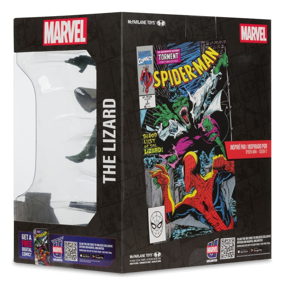 🧪 LAB | SU ORDINAZIONE Marvel Collection PVC Statue 1/10 The Lizard (Spider-Man #2) 15 cm