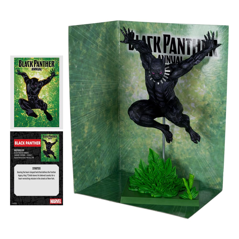 🧪 LAB | SU ORDINAZIONE Marvel Collection PVC Statue 1/6 Black Panther (Black Panther Annual #1) (Variant) 29 cm