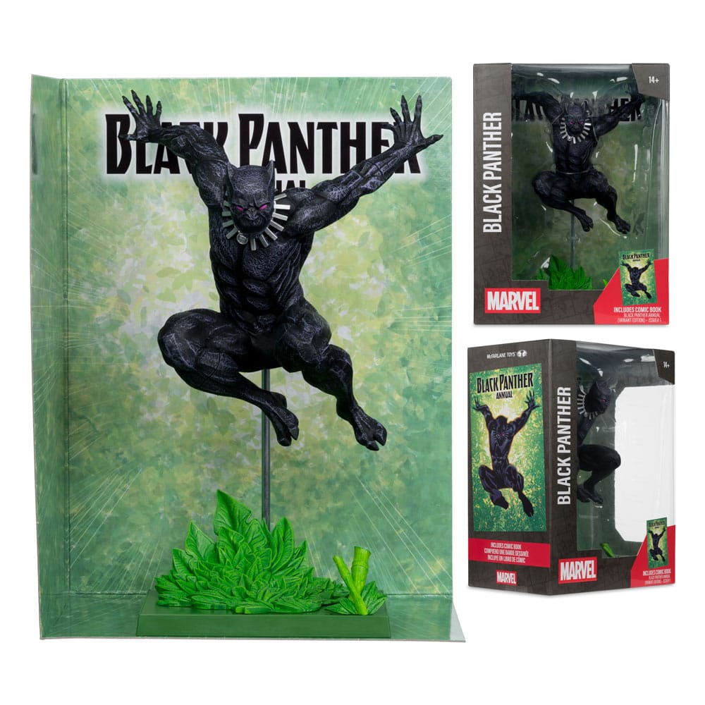 🧪 LAB | SU ORDINAZIONE Marvel Collection PVC Statue 1/6 Black Panther (Black Panther Annual #1) (Variant) 29 cm