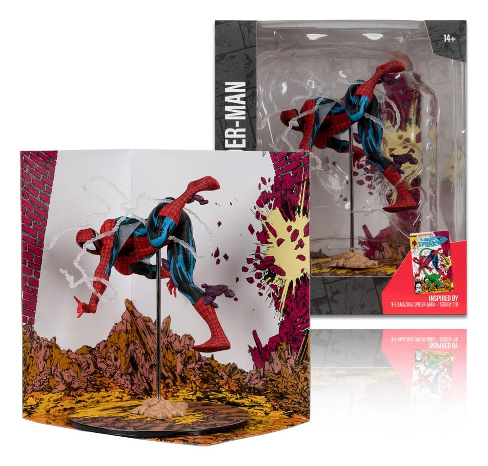 🧪 LAB | SU ORDINAZIONE Marvel Collection PVC Figure 1/10 Spider-Man (The Amazing Spider-Man #318) 17 cm