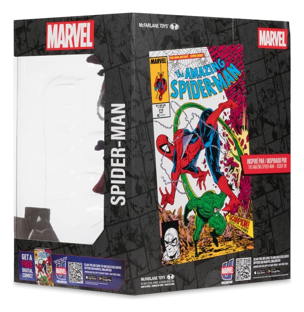🧪 LAB | SU ORDINAZIONE Marvel Collection PVC Figure 1/10 Spider-Man (The Amazing Spider-Man #318) 17 cm