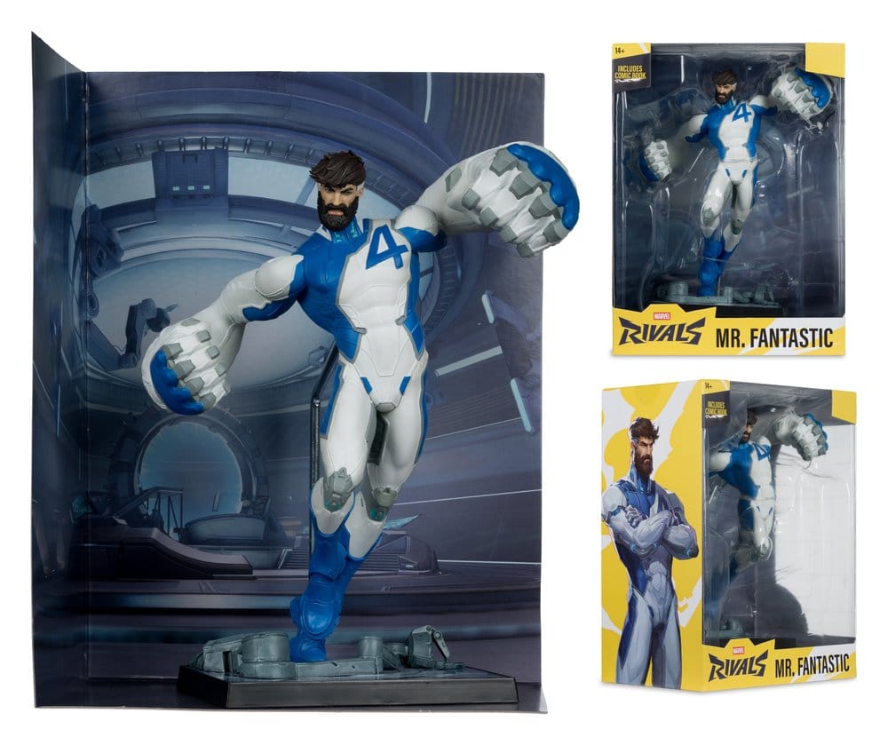 🧪 LAB | SU ORDINAZIONE Marvel Rivals 1/6 Statue Mr. Fantastic 26 cm