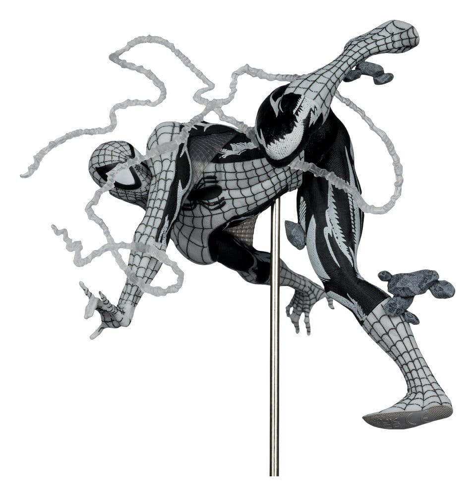🧪 LAB | SU ORDINAZIONE Marvel PVC Statue !/10 Spider-Man (Line Art) (The Amazing Spider-Man #318) (Gold Label) 17 cm