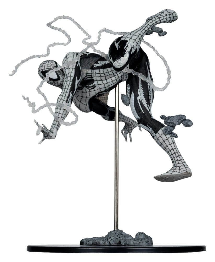 🧪 LAB | SU ORDINAZIONE Marvel PVC Statue !/10 Spider-Man (Line Art) (The Amazing Spider-Man #318) (Gold Label) 17 cm