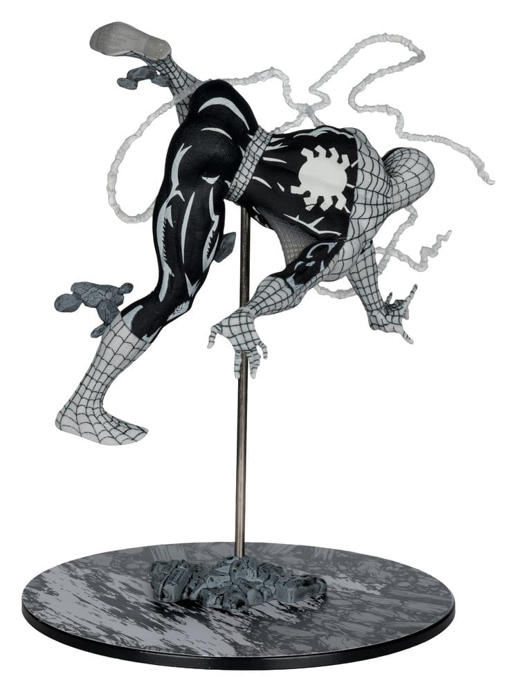 🧪 LAB | SU ORDINAZIONE Marvel PVC Statue !/10 Spider-Man (Line Art) (The Amazing Spider-Man #318) (Gold Label) 17 cm