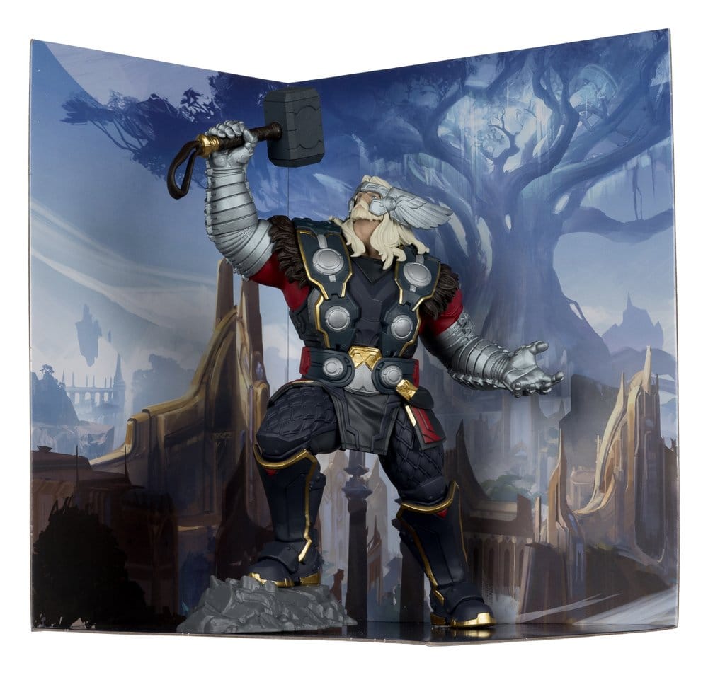 🧪 LAB | SU ORDINAZIONE Marvel Rivals Collection 1/10 Action Figure Thor 19 cm