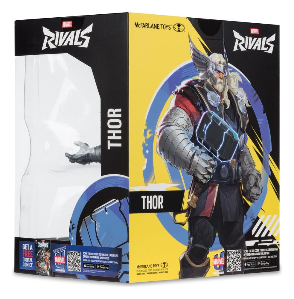 🧪 LAB | SU ORDINAZIONE Marvel Rivals Collection 1/10 Action Figure Thor 19 cm