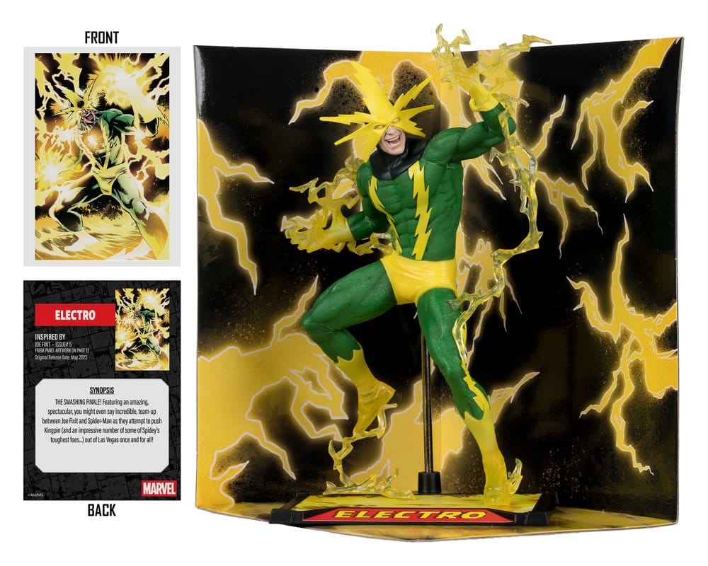 🧪 LAB | SU ORDINAZIONE Marvel 1/10 Scale Statue Electro (Joe Fixit #5) 19 cm