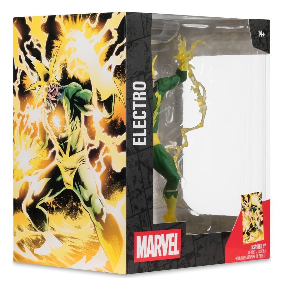 🧪 LAB | SU ORDINAZIONE Marvel 1/10 Scale Statue Electro (Joe Fixit #5) 19 cm