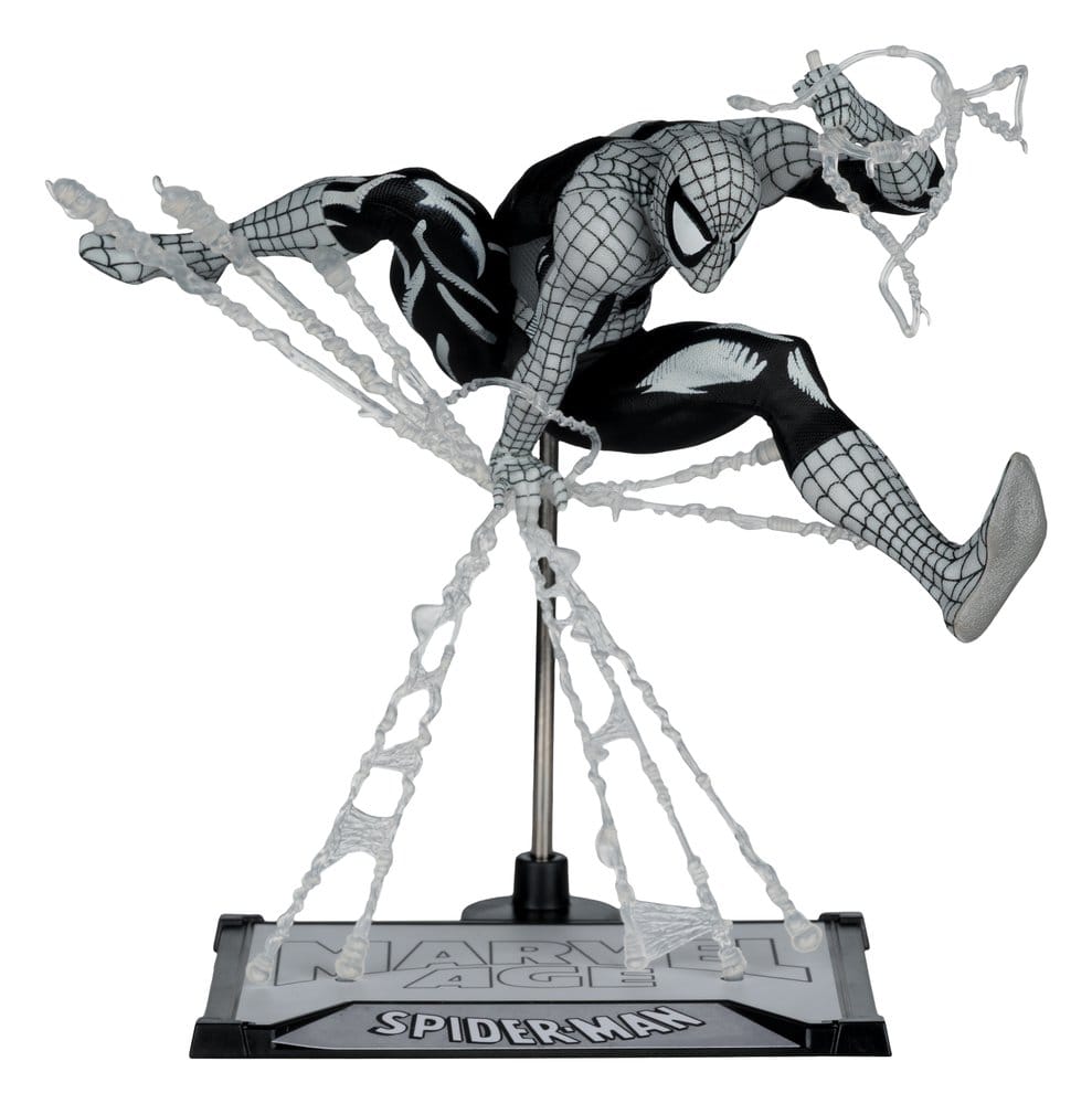 🧪 LAB | SU ORDINAZIONE Marvel PVC Statue 1/10 Spider-Man (Marvel Age #90) (Line Art) 18 cm