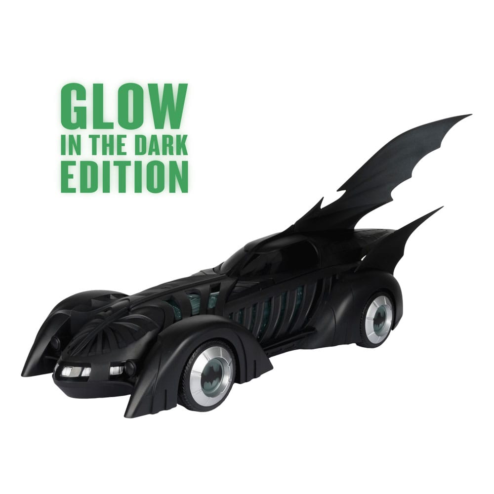 AUF BESTELLUNG GEFERTIGT Batman Forever DC Multiverse Fahrzeug Batmobil Glow in the Dark Edition (Gold Label) 79 cm *SONDERPREIS*