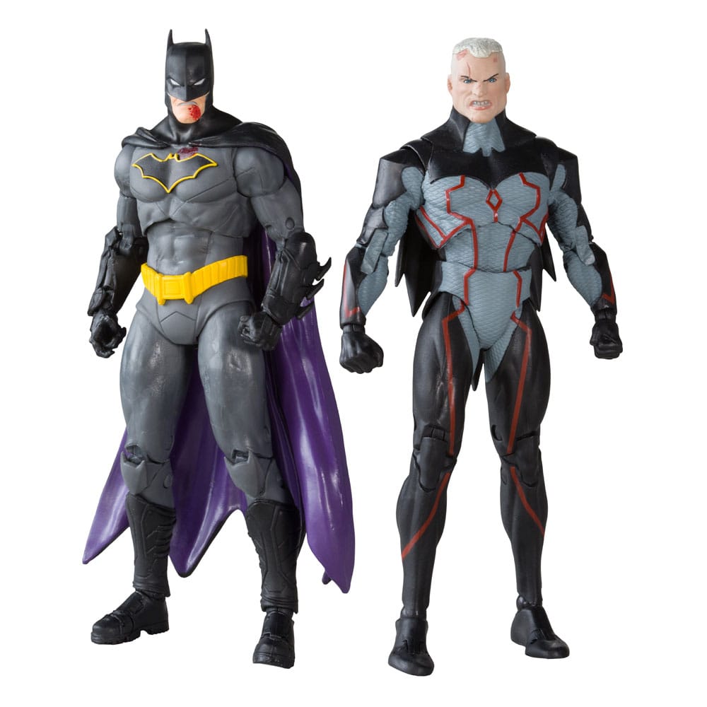 SU ORDINAZIONE DC Collector Action Figures Pack of 2 Omega (Unmasked) & Batman (Bloody)(Gold Label) 18 cm *PREZZO SPECIALE* ESAURITO