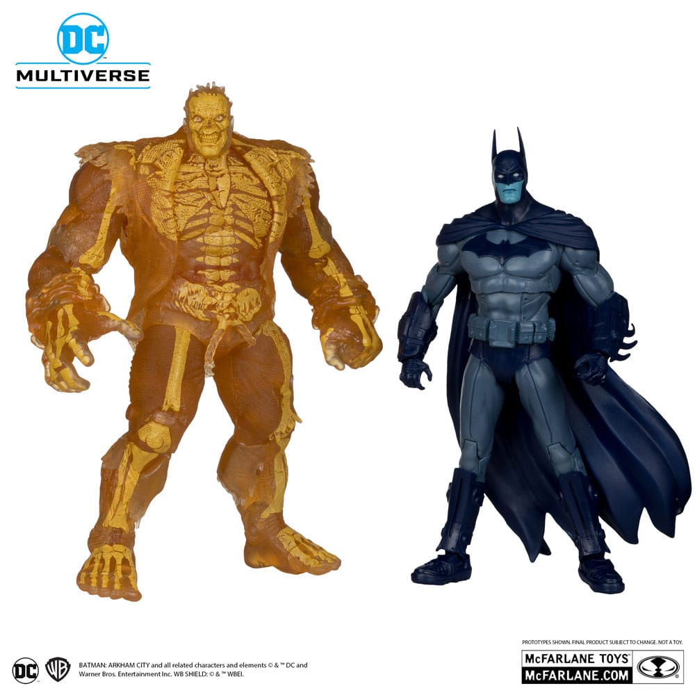 SU ORDINAZIONE Arham City DC Multiverse Action Figure 2-Pack Batman & Solomon Grundy (Gold Label) 18 cm *PREZZO SPECIALE*