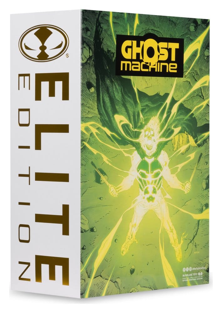🧪 LAB | SU ORDINAZIONE Ghost Machine McFarlane Elite Edition Deluxe Action Figure Geiger 18 cm