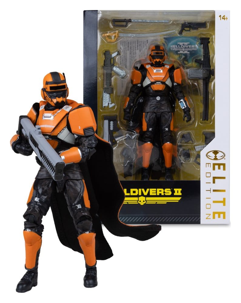 🧪 LAB | SU ORDINAZIONE Helldivers 2 McFarlane Elite Edition Action Figure CE-25 Trench Engineer (Deluxe) 18 cm