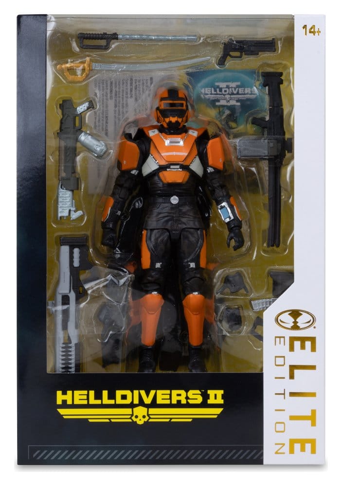 🧪 LAB | SU ORDINAZIONE Helldivers 2 McFarlane Elite Edition Action Figure CE-25 Trench Engineer (Deluxe) 18 cm