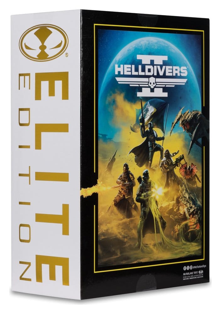 🧪 LAB | SU ORDINAZIONE Helldivers 2 McFarlane Elite Edition Action Figure CE-25 Trench Engineer (Deluxe) 18 cm