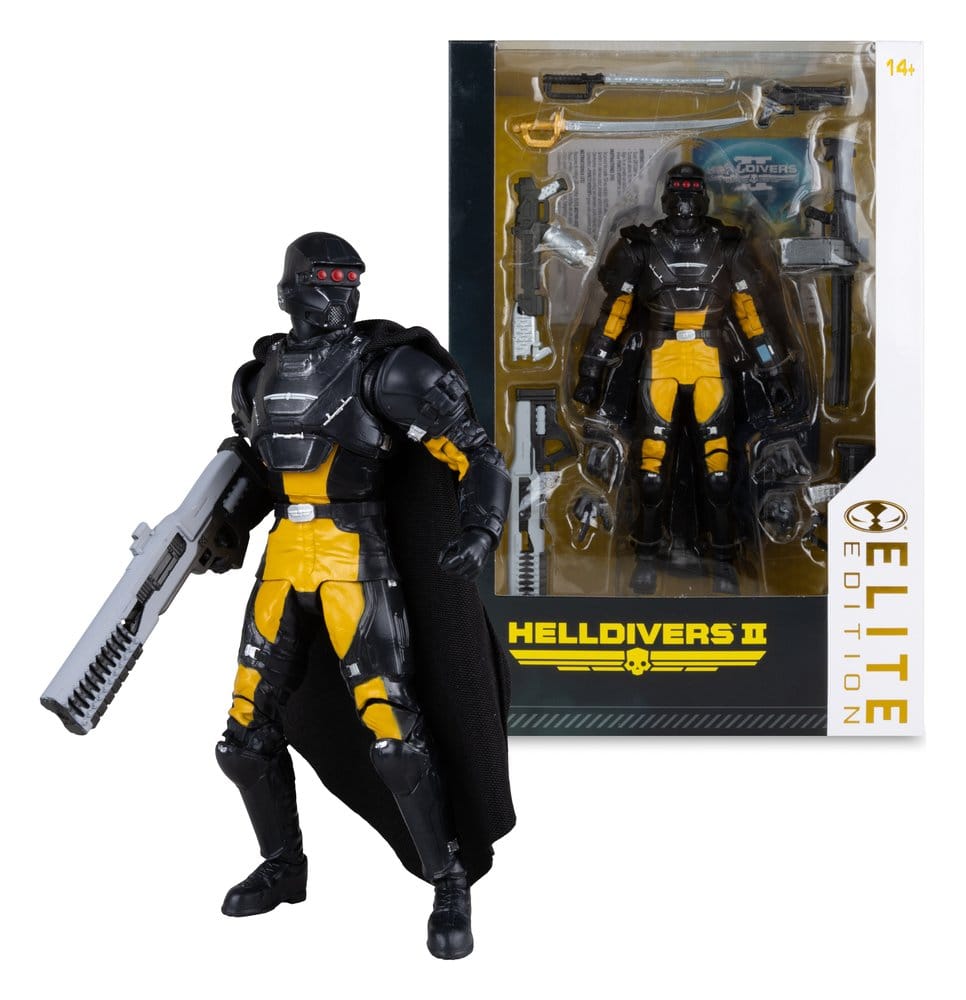 🧪 LAB | SU ORDINAZIONE Helldivers 2 Elite Edition Action Figure SA-04 Combat Technician 18 cm