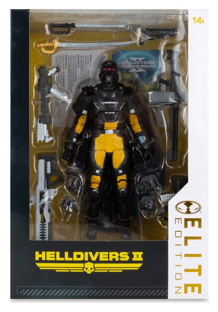 🧪 LAB | SU ORDINAZIONE Helldivers 2 Elite Edition Action Figure SA-04 Combat Technician 18 cm