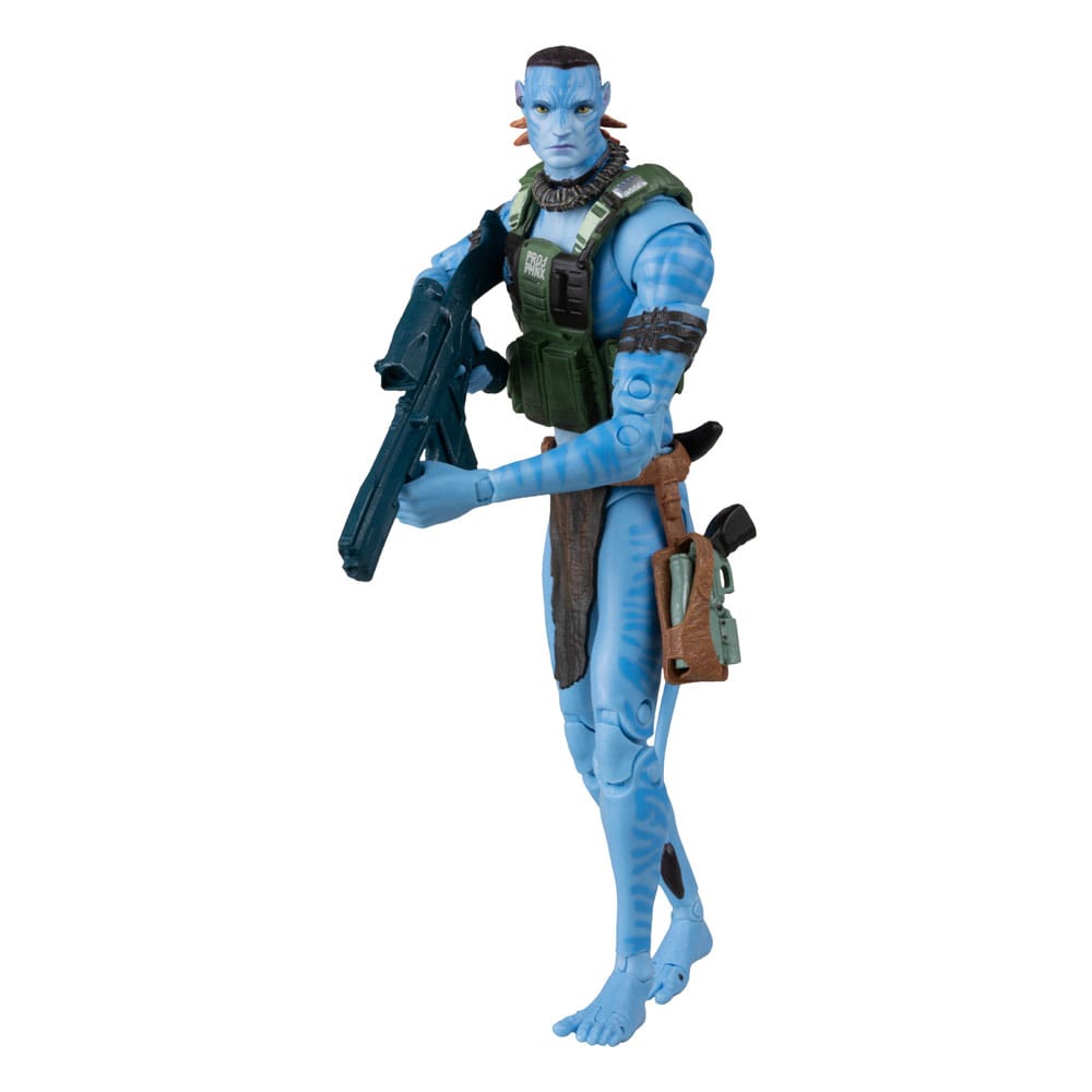 SU ORDINAZIONE Avatar: Fire and Ash Action Figure Quaritch (Ash Recom) (Gold Label) 18 cm