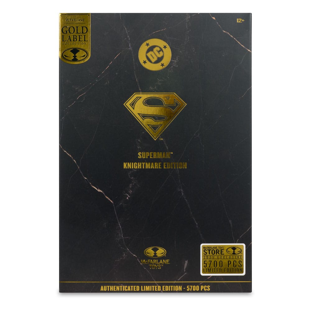 🧪 LAB | SU ORDINAZIONE DC Multiverse Action Figure Superman (Future State) (Knightmare) (Gold Label) 18 cm