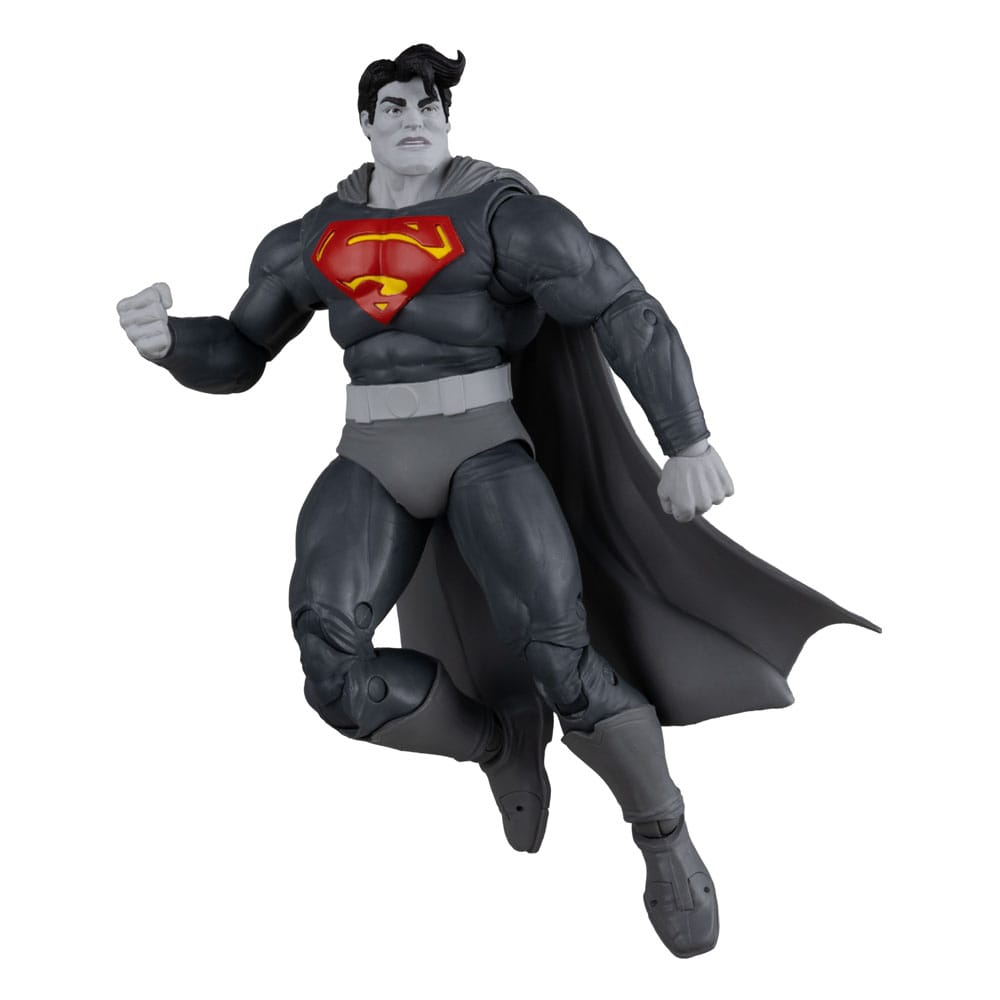🧪 LAB | SU ORDINAZIONE DC Multiverse Action Figure Superman (The Dark Knight Returns) (Black & White Accent Edition) (Gold Label) 18 cm