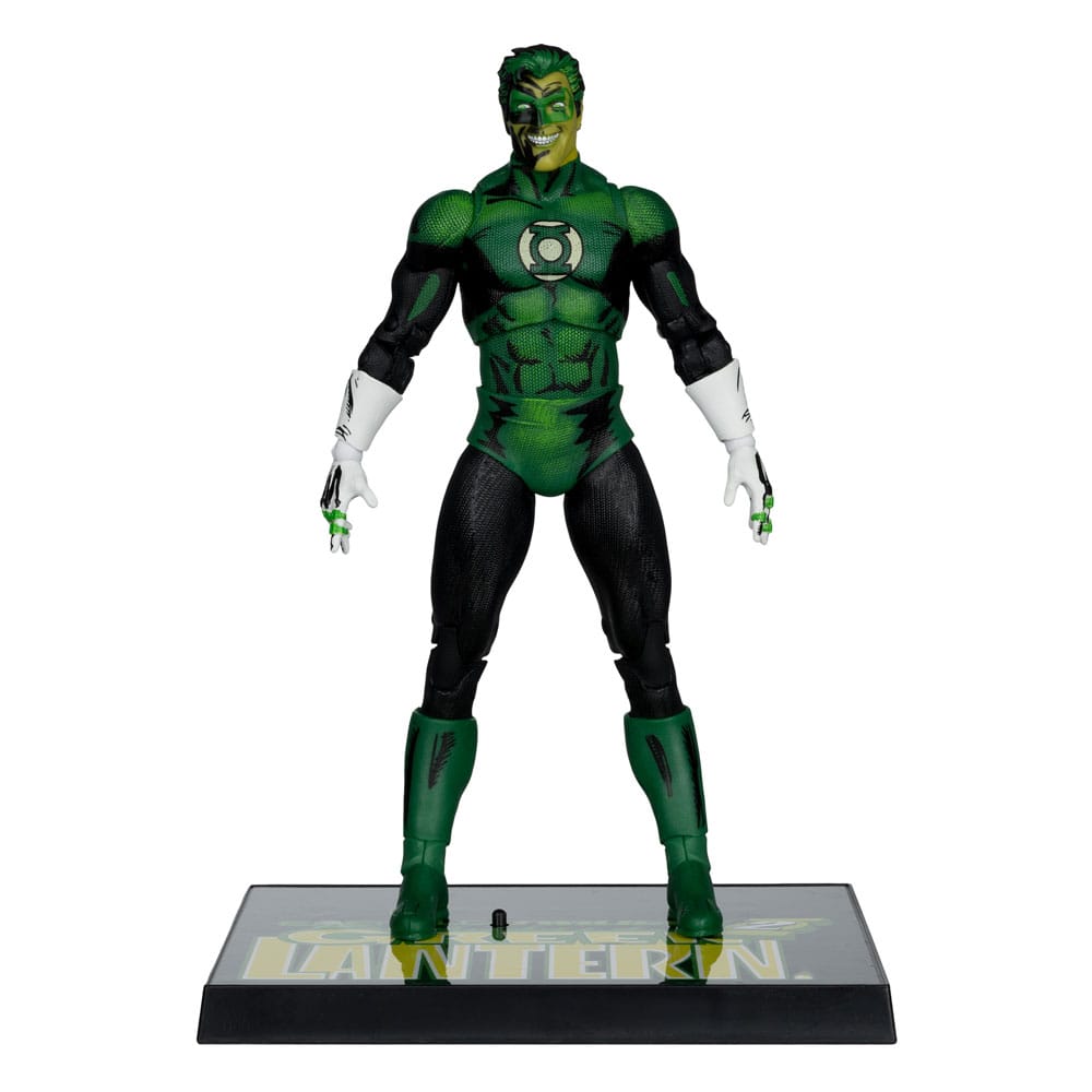 SU ORDINAZIONE DC Multiverse McFarlane Cover Recreations Action Figure Green Lantern (Emerald Twilight) (Gold Label) 18 cm