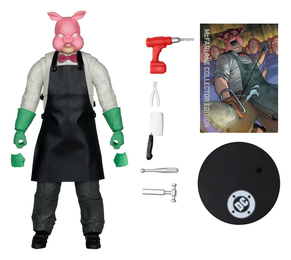 🧪 LAB | SU ORDINAZIONE Batman DC Multiverse McFarlane Collector Edition Action Figure Professor Pyg Collector Edition #52 18 cm