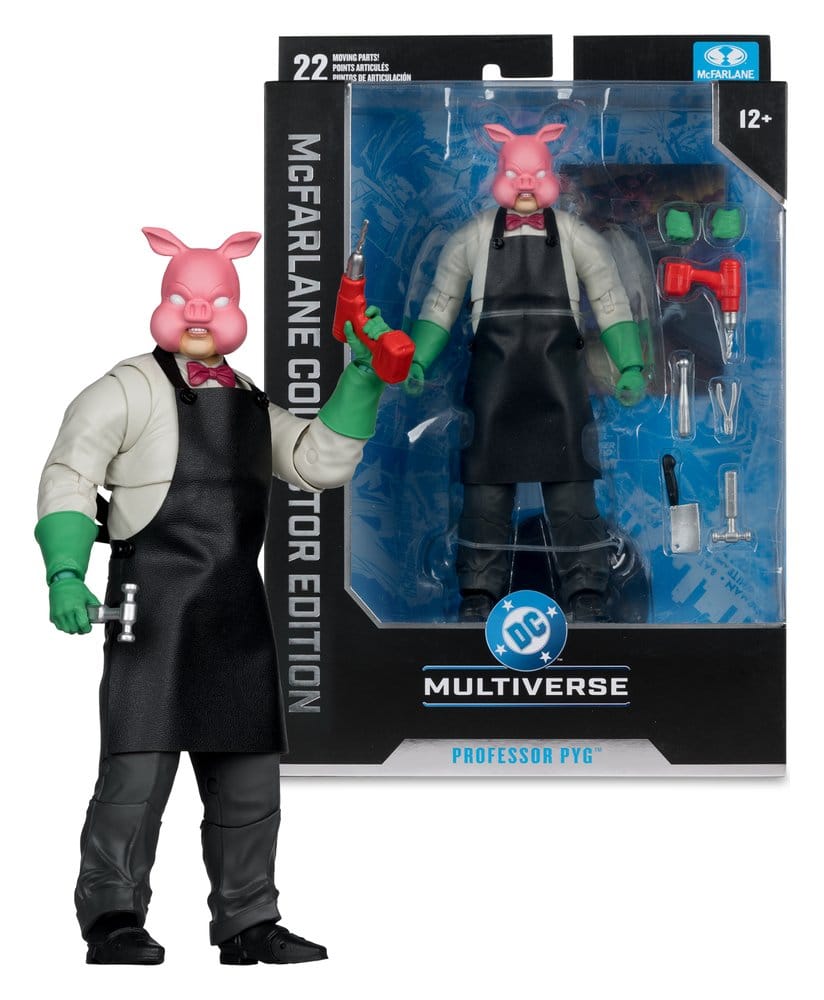 🧪 LAB | SU ORDINAZIONE Batman DC Multiverse McFarlane Collector Edition Action Figure Professor Pyg Collector Edition #52 18 cm