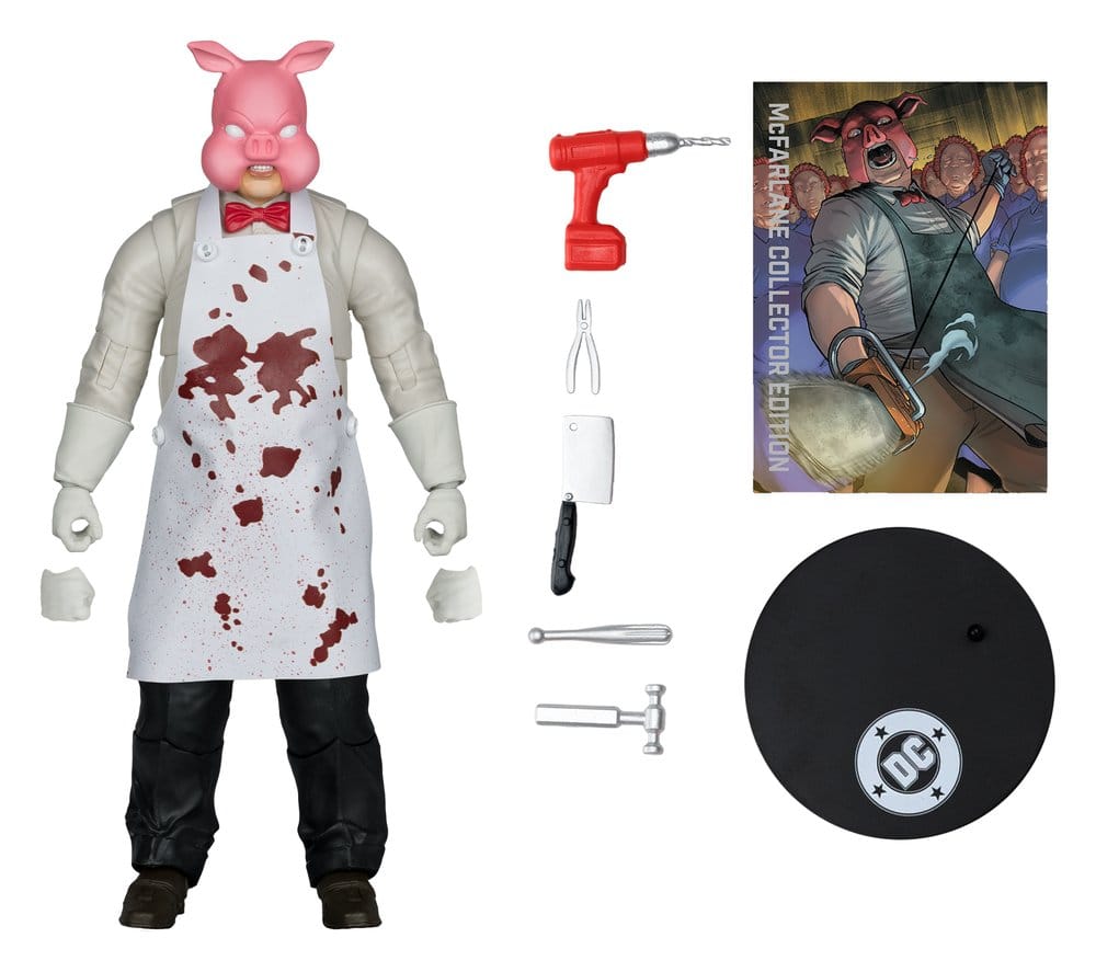 🧪 LAB | SU ORDINAZIONE Batman DC Multiverse McFarlane Collector Edition Action Figure Professor Pyg Collector Edition #52 18 cm