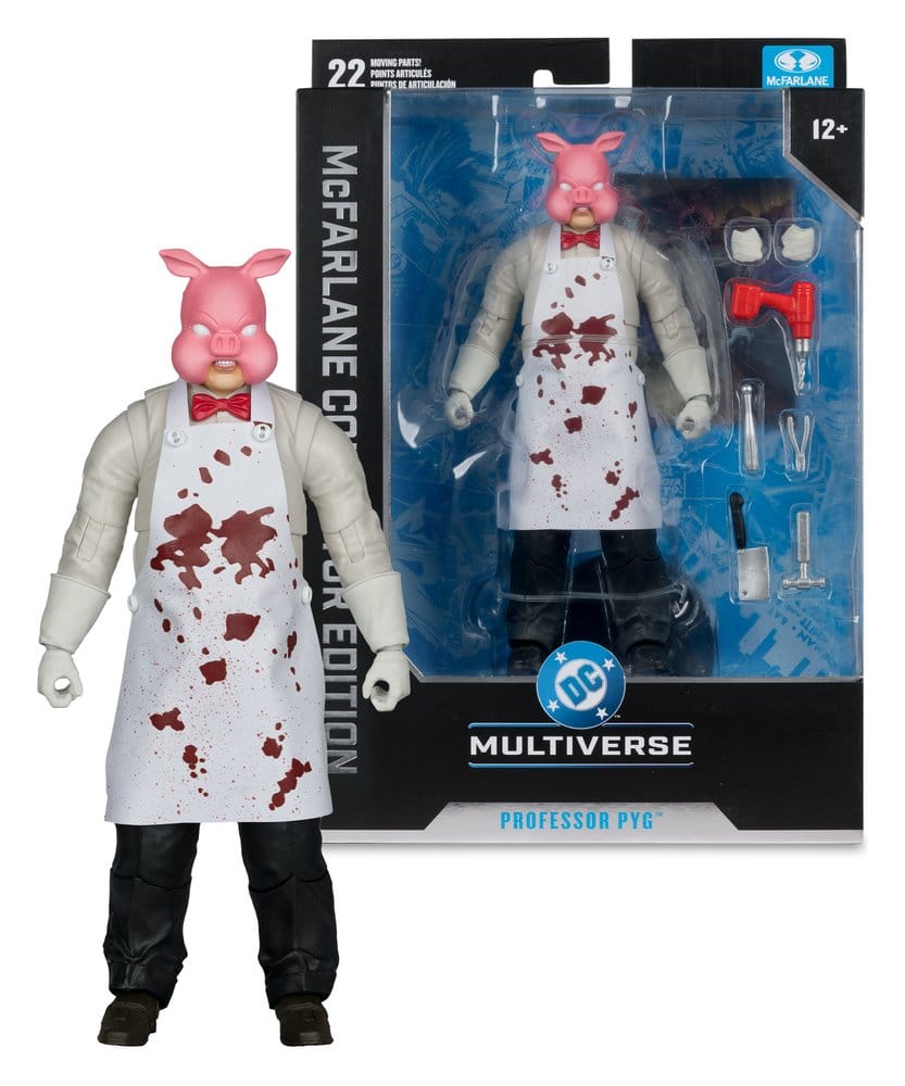 🧪 LAB | SU ORDINAZIONE Batman DC Multiverse McFarlane Collector Edition Action Figure Professor Pyg Collector Edition #52 18 cm