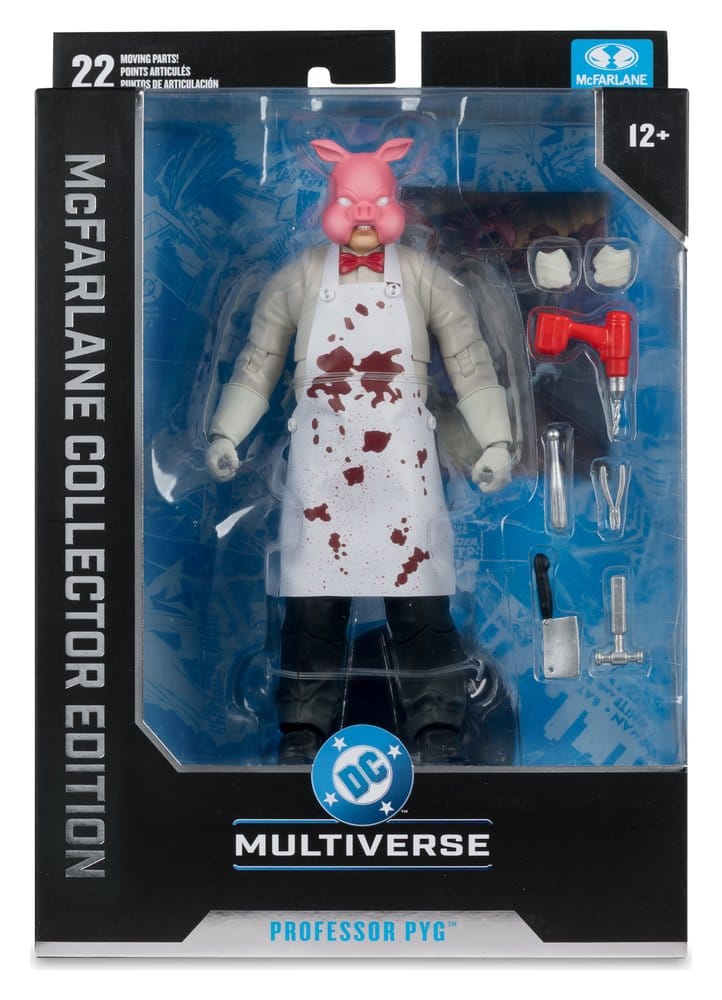 🧪 LAB | SU ORDINAZIONE Batman DC Multiverse McFarlane Collector Edition Action Figure Professor Pyg Collector Edition #52 18 cm